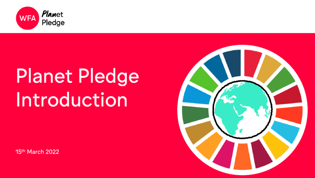 Planet Pledge Introduction – World Media Group
