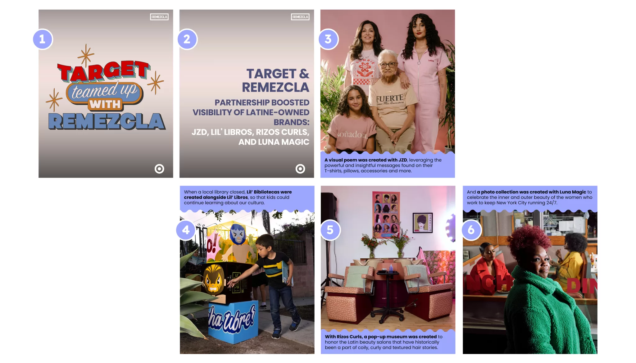 one pager carrusel target