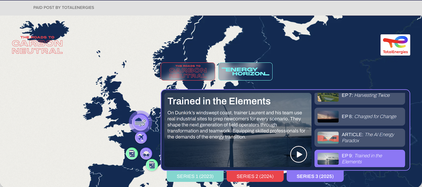 CNBC TotalEnergies - Campaign hub