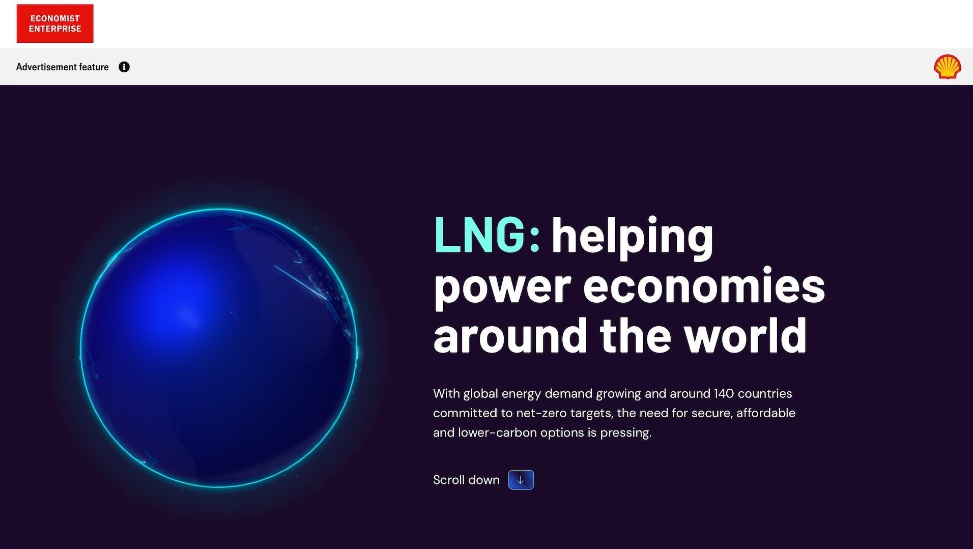 Economist Enterprise & Shell on LNG
