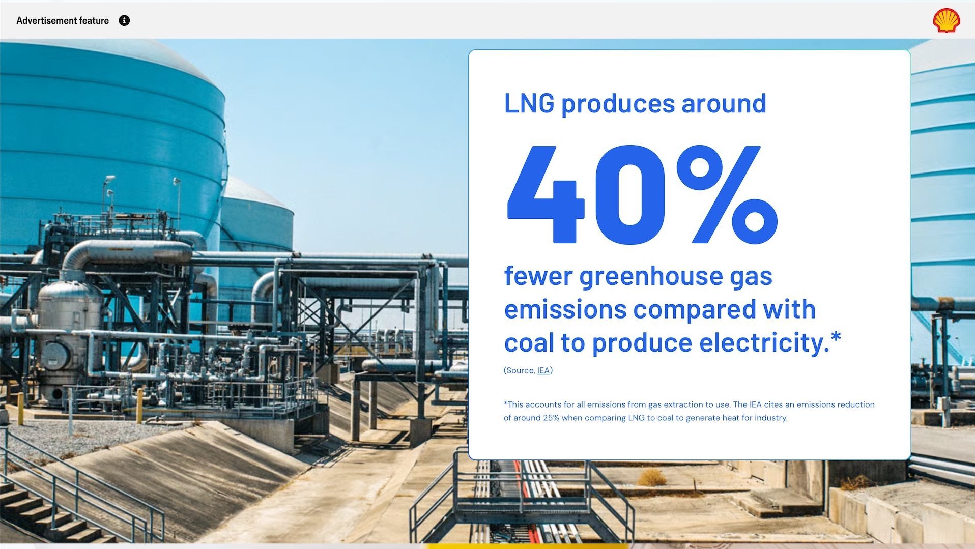 Economist Enterprise & Shell LNG minisite