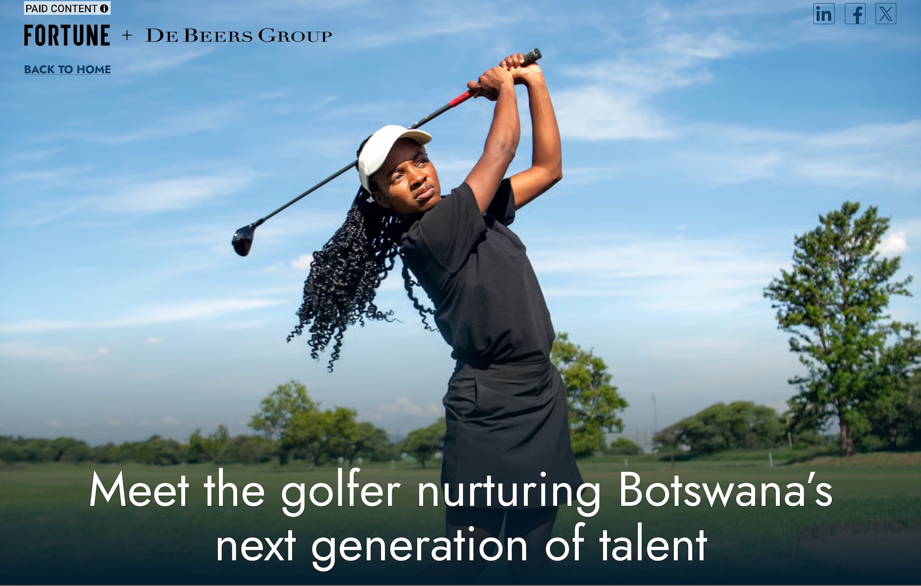 De Beers Talent Unearthed 3