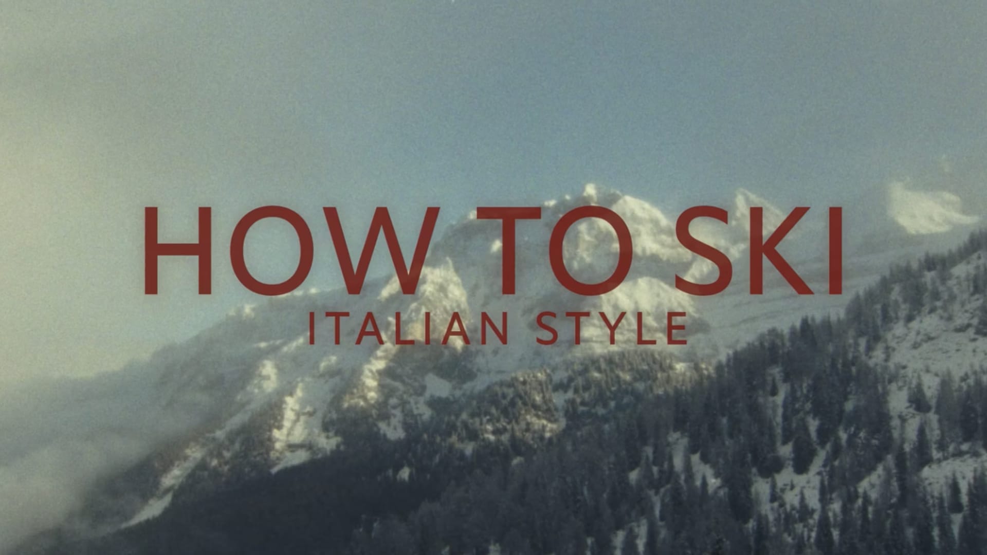 Ferragamo - How to Ski