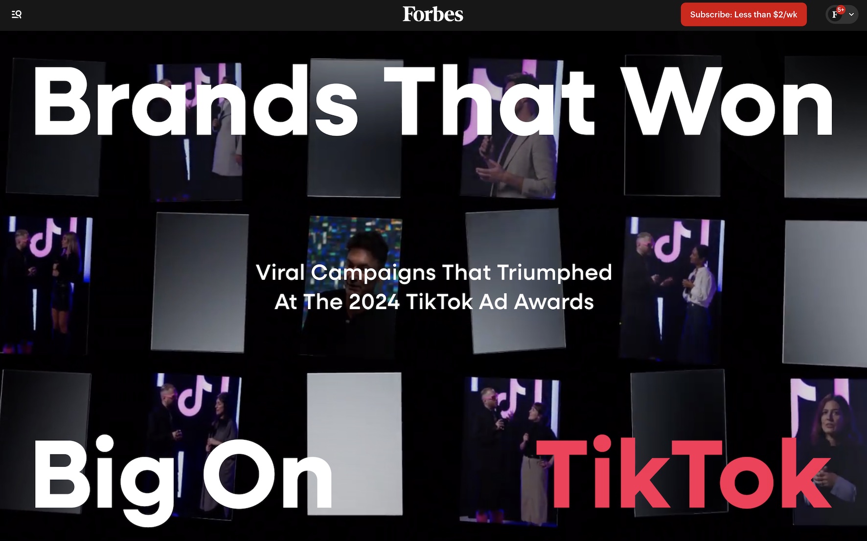 Forbes - Brands that won big 3