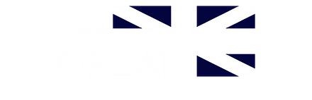 GB logo white